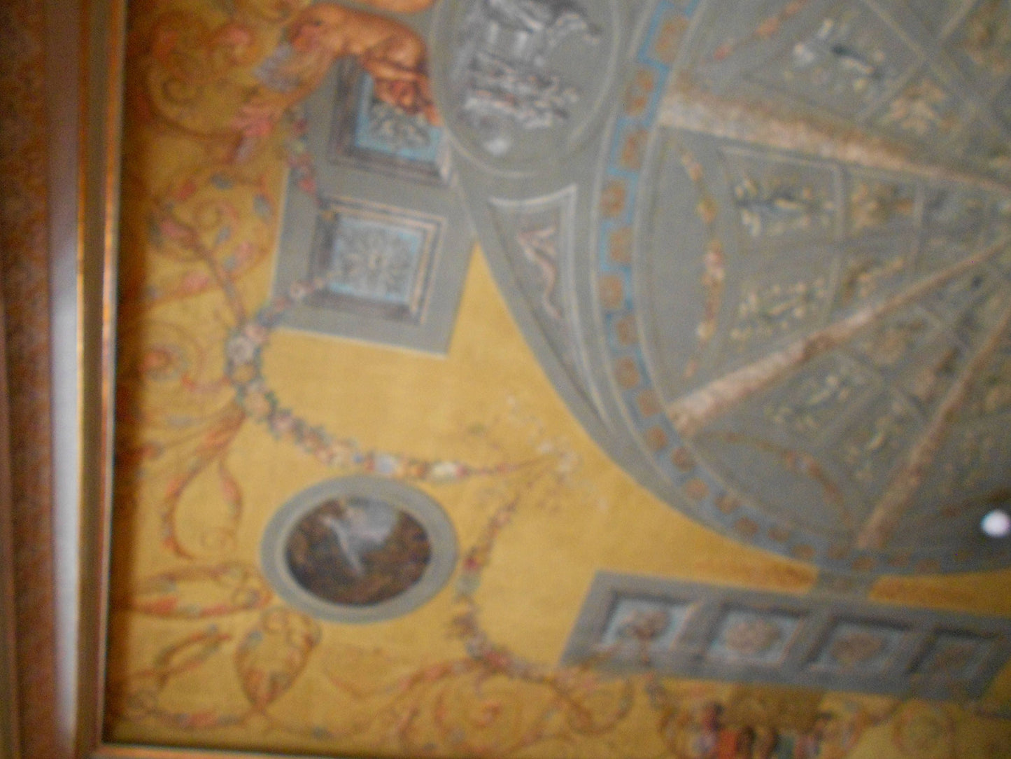 Atrio Earrings Matchstick Circle Bar Frescoes DONA MARIA Queen of Portugal - Palace of Queluz, Versailles Renaissance Tuscan 2 Options