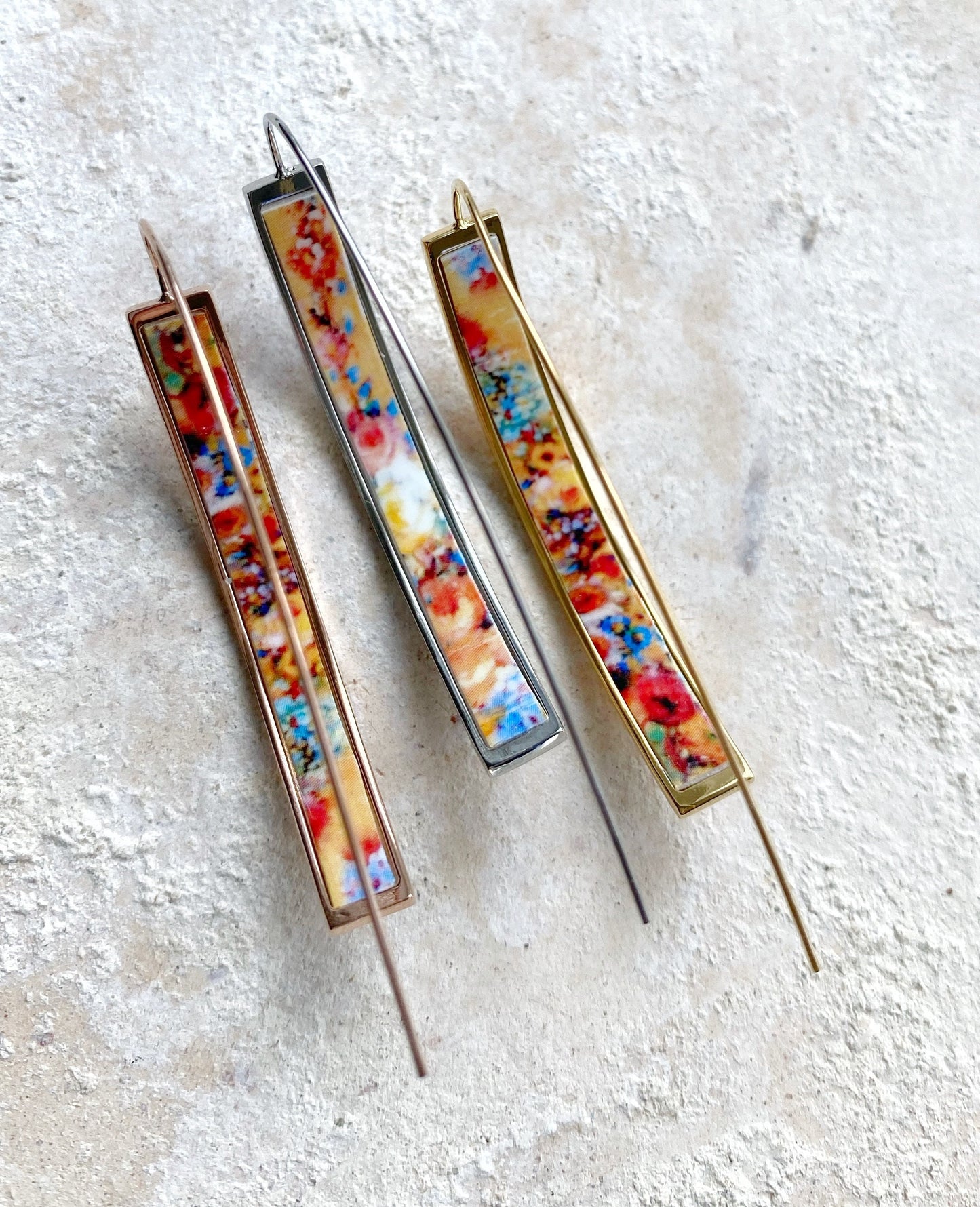 Atrio Threader Earrings Frescoes DONA MARIA Queen of Portugal Palace of Queluz Versailles Renaissance Tuscan Buried Treasure INNER