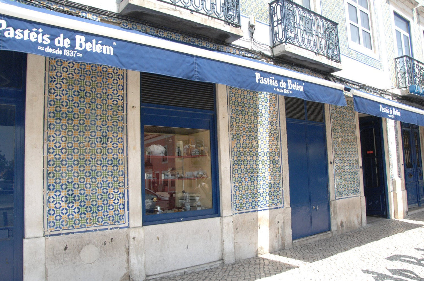 Earrings Matchstick Tiles Atrio Portugal Azulejo Delft Pasteis de Belem Minimal  - 2.5 " Stainless Steel Ships from USA 2 options